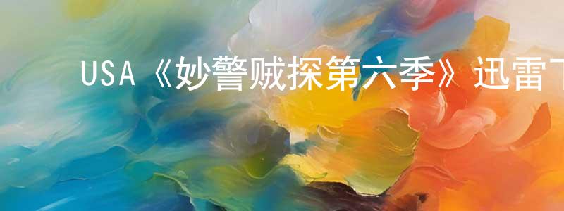 ﻿车志忠发布﻿USA《妙警贼探第六季》迅雷下载/在线观看/百度云-犯罪/历史载-美剧天堂